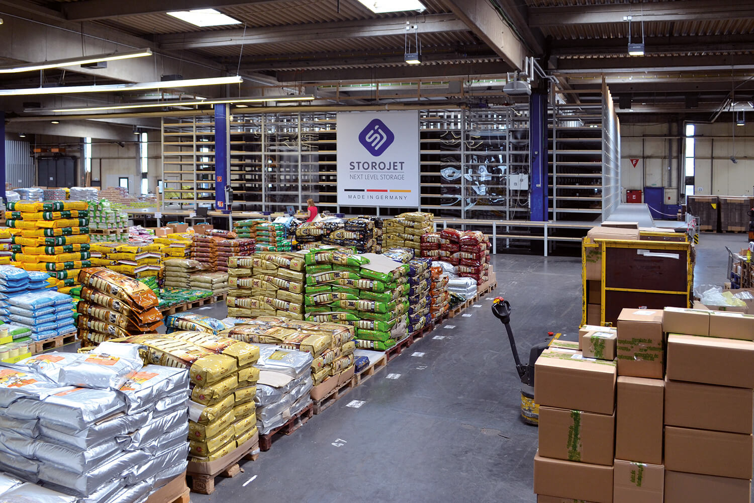 Storojet Lagersystem - Futterplatz GmbH