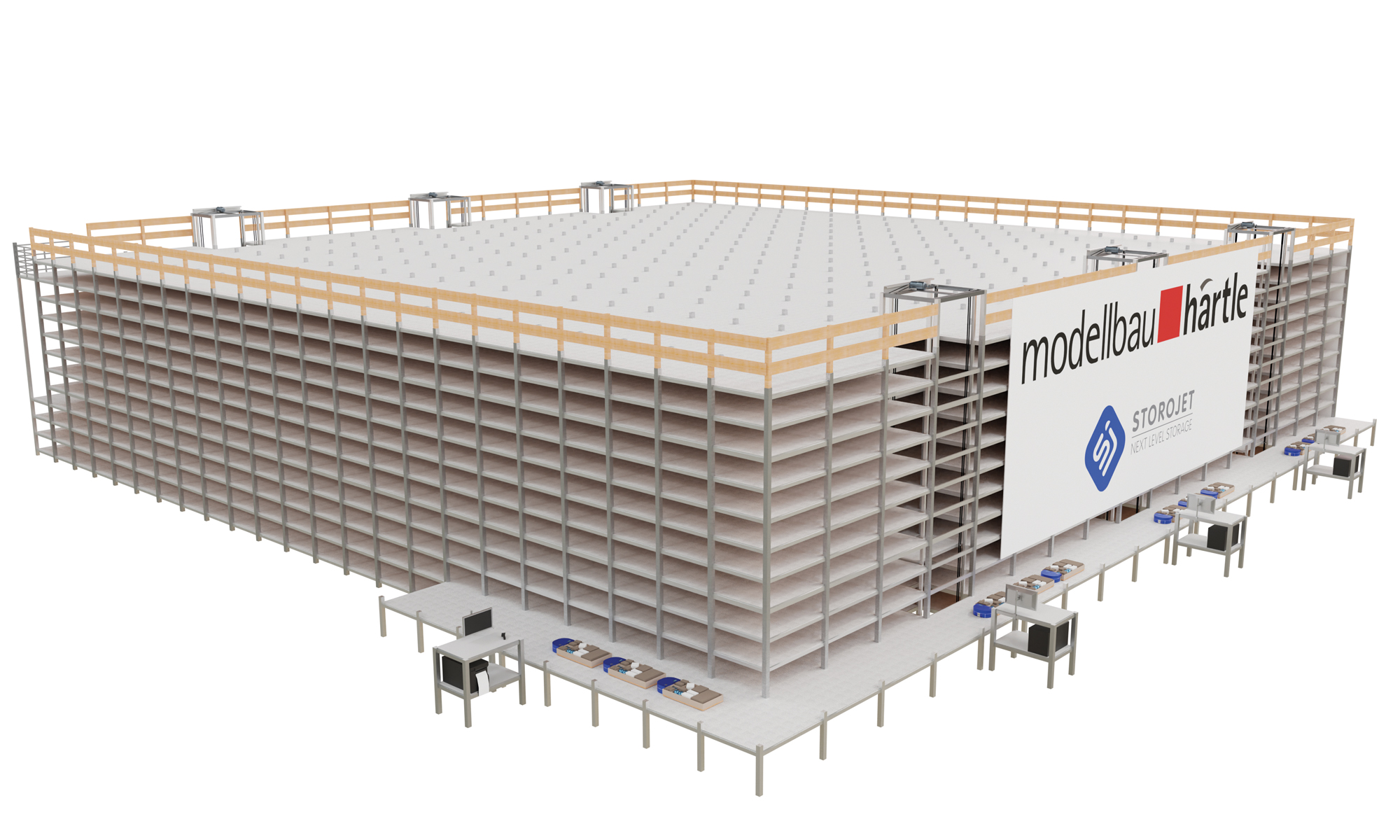 Vorankündigung STOROJET Next Level Storage Projekt:  Modellbau Härtle