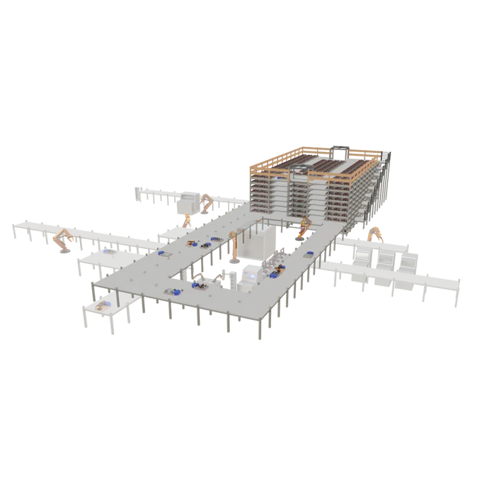STOROJET automatisches Kleinteilelager