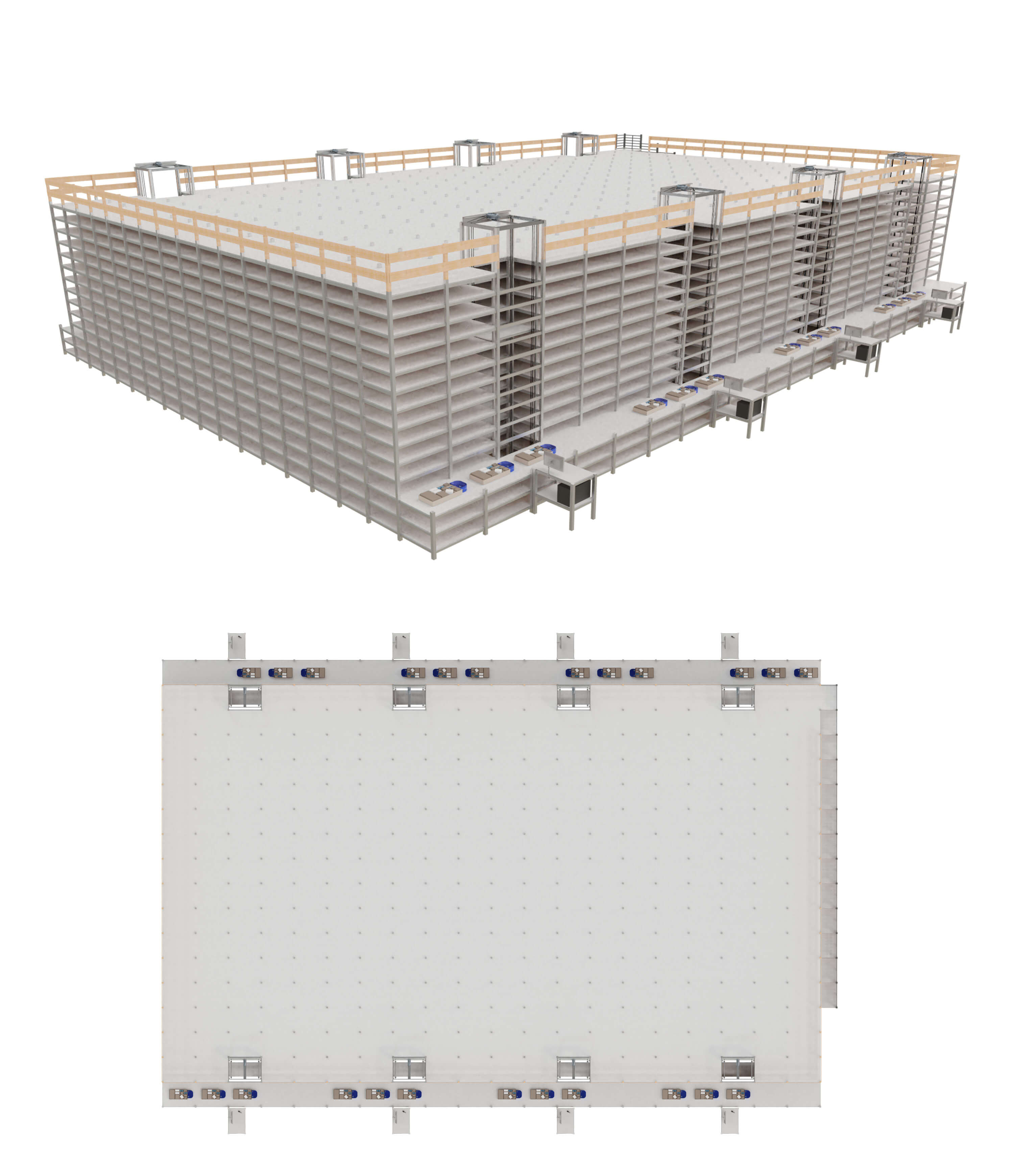 STOROJET automatisches Kleinteilelager