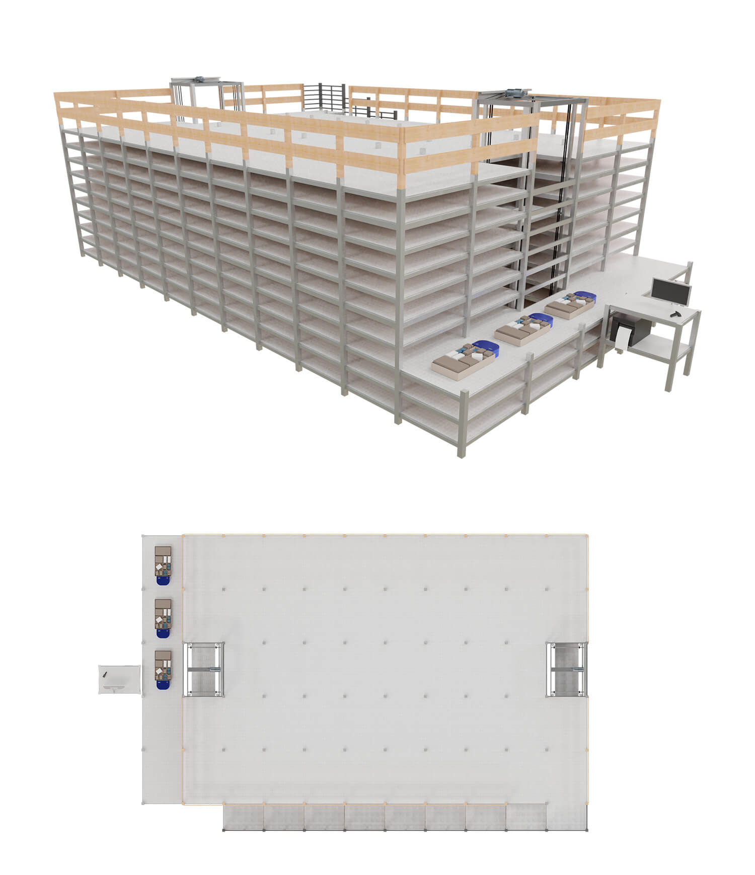 STOROJET Beispiellager XS