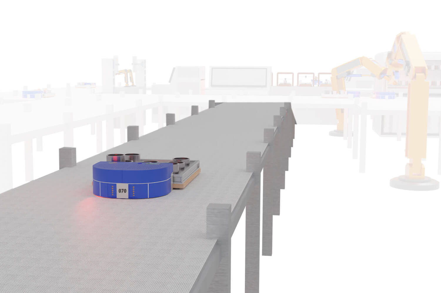 Produktautomatisierung Anbau Förderstrecke