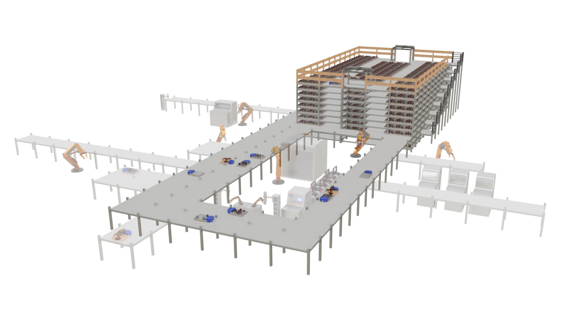 STOROJET automatisches Kleinteilelager